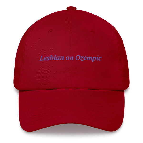 Lesbian on Ozempic Baseball Hat