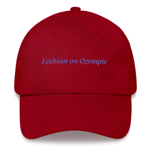 Lesbian on Ozempic Baseball Hat