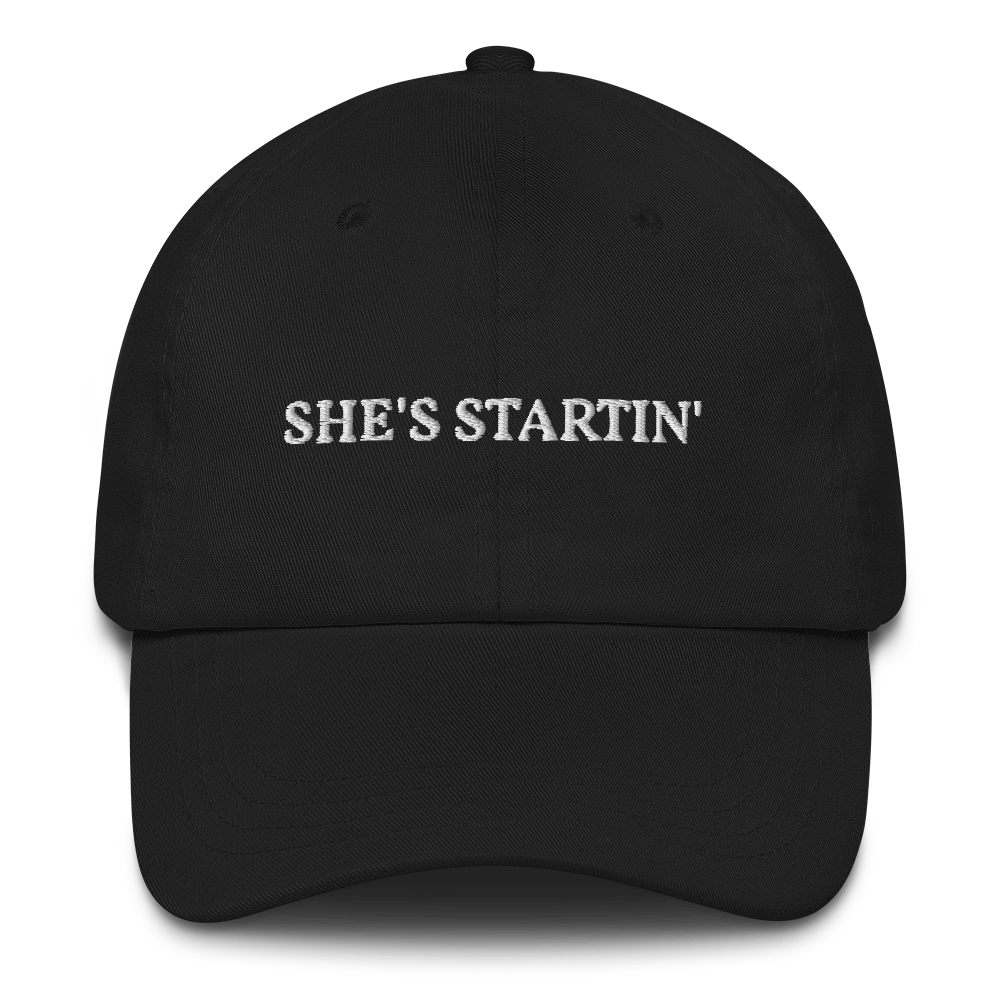 She's Startin' Baseball Hat