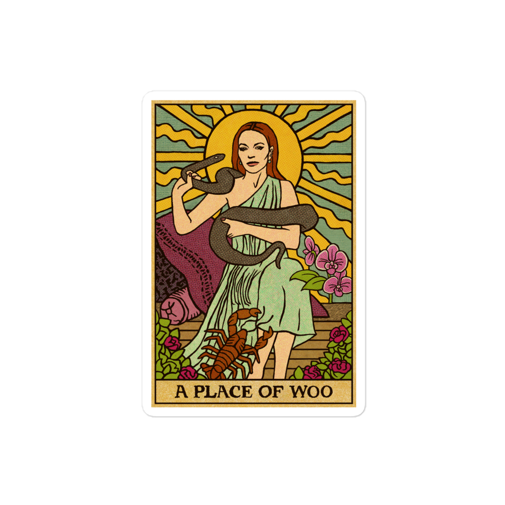 Place of Woo Sticker