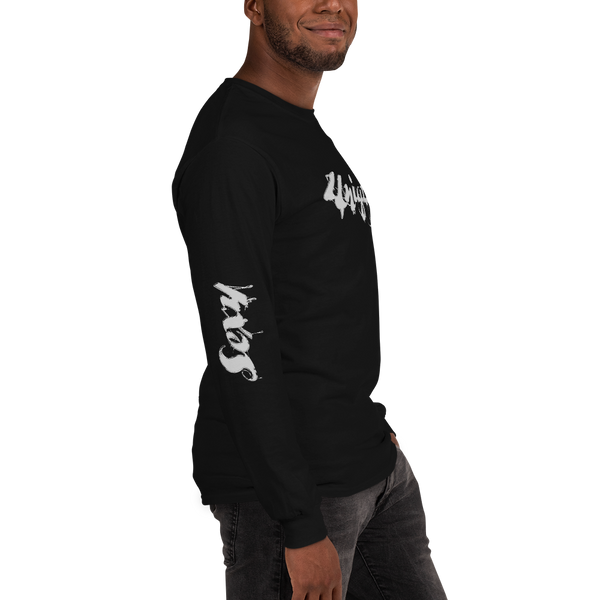 Black Drippy Long Sleeve