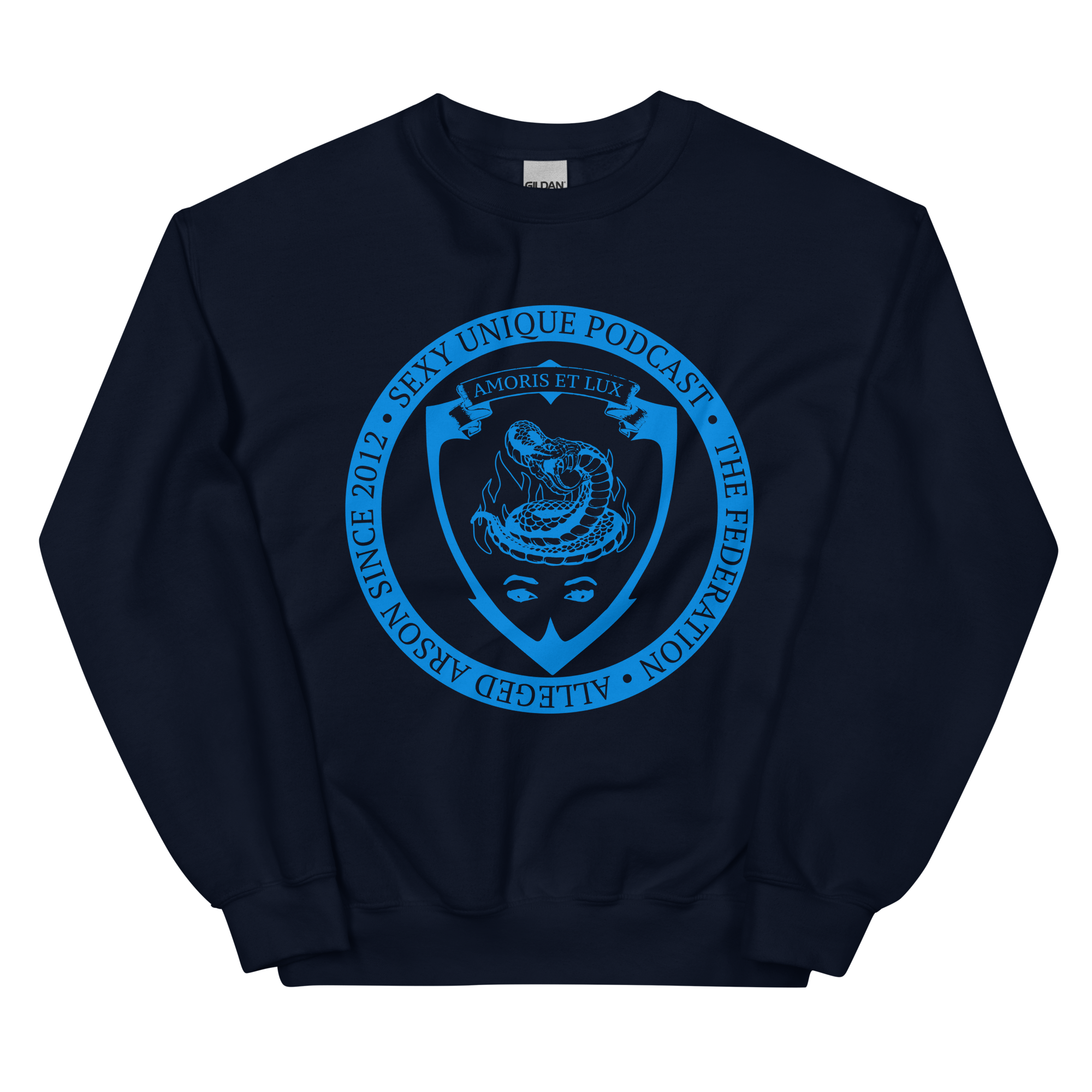 Navy/Blue Federation Crewneck Sweatshirt