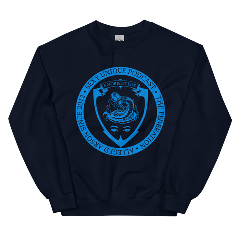 Navy/Blue Federation Crewneck Sweatshirt
